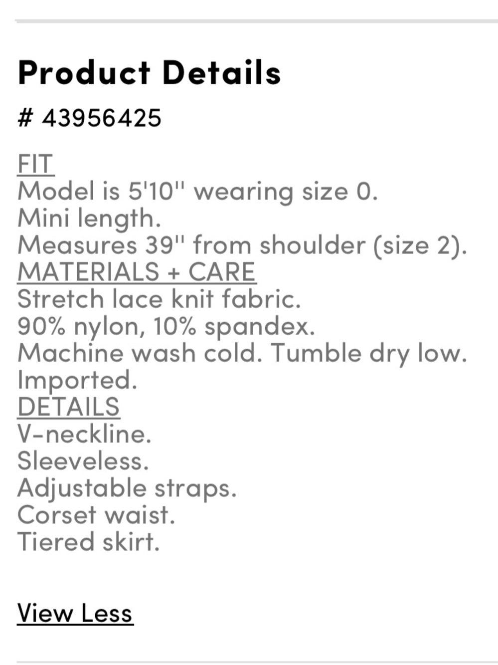 NWT Torrid Black Corset Mini Dress - Picture 8 of 8